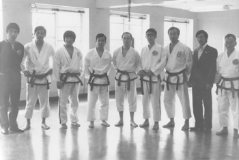 Tae Kwon Do Demonstration Masters at the World Championships in Montreal, Canada 1974