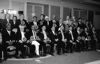Grand Master Choi received a Tae Kwon Do Hall of Fame Award in New York City with Grand Masters: Nam Tae Hi, Rhee Ki Ha, Cho Sang Min, Kong Yong Il, Kim Bok Man, Rhee Joon Ku and others [2007]
